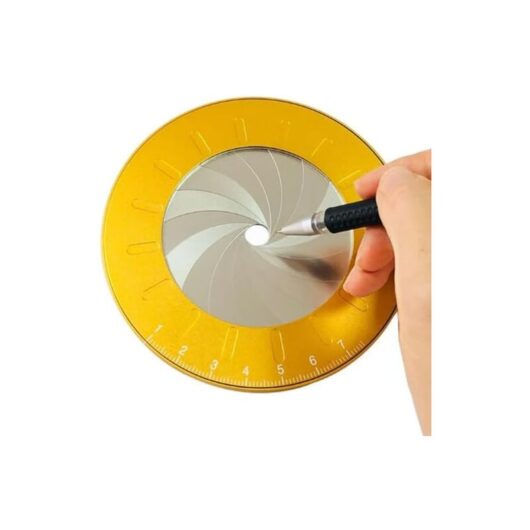 Csparkv - Circle Drawing Tool, Adjustable Circle Drawing Ruler, Circle Stencil Template, Stainless Steel Circle Drawing Maker, Rotatable Circle
