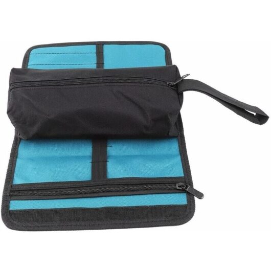 Cyslmuk - Portable Electronics Repair Bag Storage Bag with Zipper and Hanging Loop for Electricians, Plumbers or Mechanics