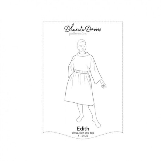 Dhurata Davies Paper Sewing Pattern Edith Dress Skirt & Top