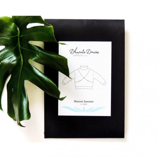 Dhurata Davies Paper Sewing Pattern Maxine Sweater