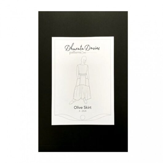 Dhurata Davies Paper Sewing Pattern Olive Skirt