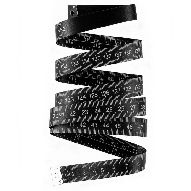 Double-Sided Measuring Tape, Tailor's Measuring Tape - 150cm/60 inches, Suitable for Body Measurement and Sewing, Measuring Tool for Manual Sewing