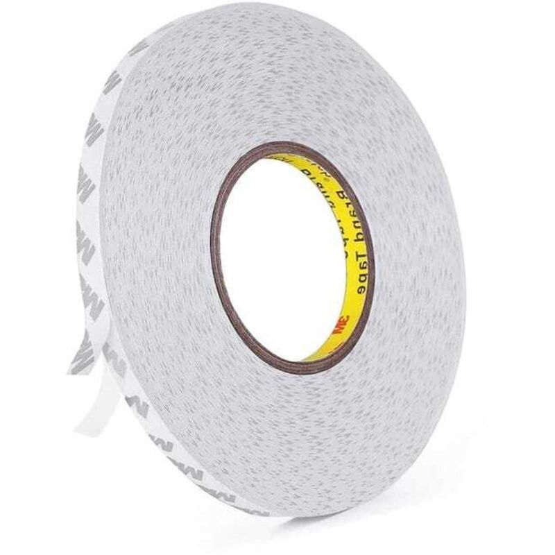 Double Sided Tape, Transparent 3M 9080 Strong Double Sided Tape Length 50m, Width 10mm, Thickness 0.15mm for diy