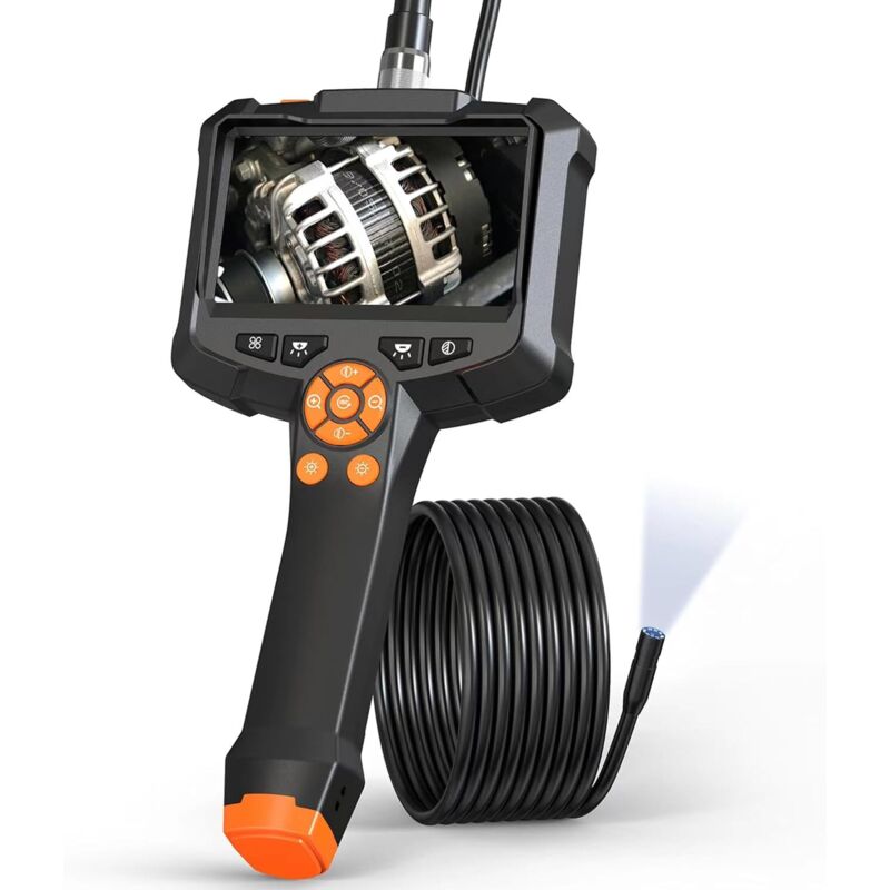 Endoscope Camera, Inspection Camera, 4.3 Inch IPS Screen, 1080P HD Endoscope Camera, Endoscope Camera, IP67 Waterproof (1m)