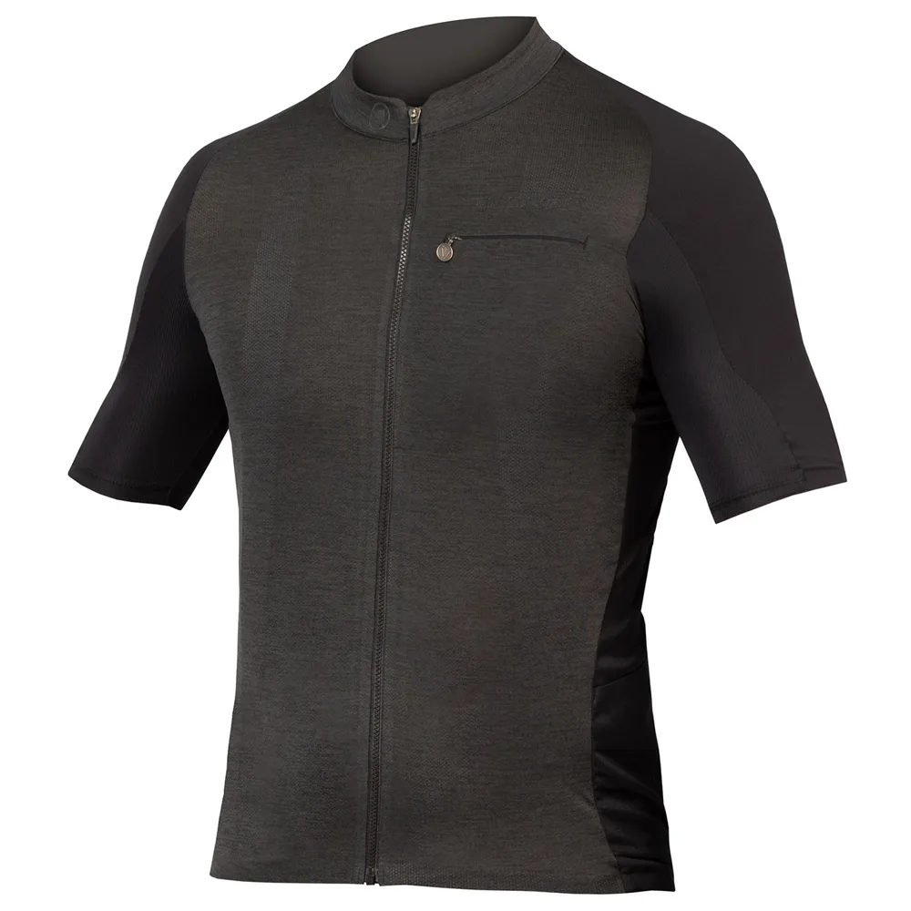 Endura GV500 Reiver SS Road Jersey Black