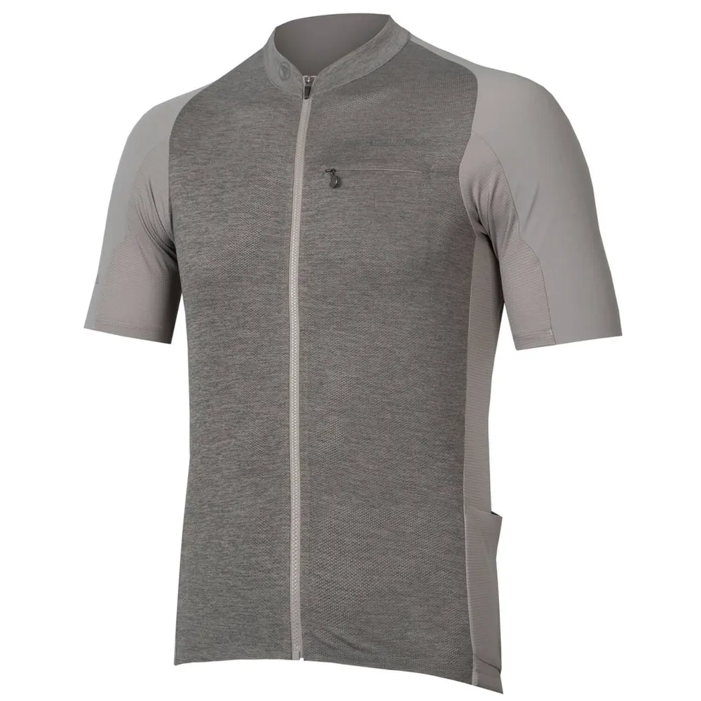 Endura GV500 Reiver SS Road Jersey Fossil