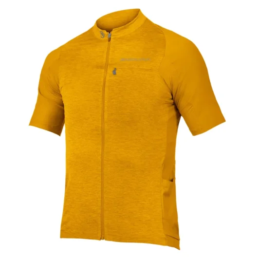 Endura GV500 Reiver SS Road Jersey Mustard