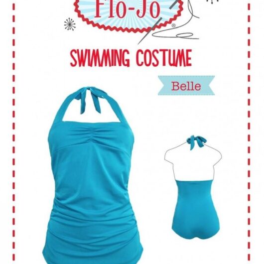 Flo-Jo Paper Sewing Pattern Belle Swimming Costume