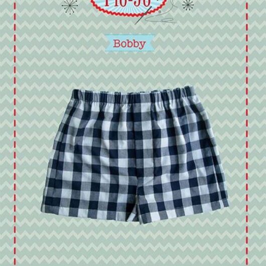 Flo-Jo Paper Sewing Pattern Bobby Boxers
