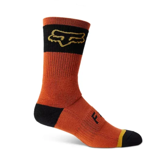 Fox 8in Defend Winter Socks Copper