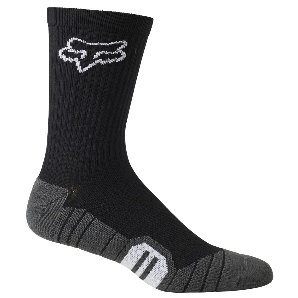 Fox 8in Ranger Cushion MTB Socks Black