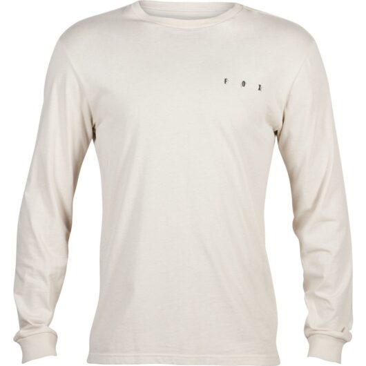 Fox Racing Diffuse Long Sleeve Premium T-Shirt - Vintage White / S