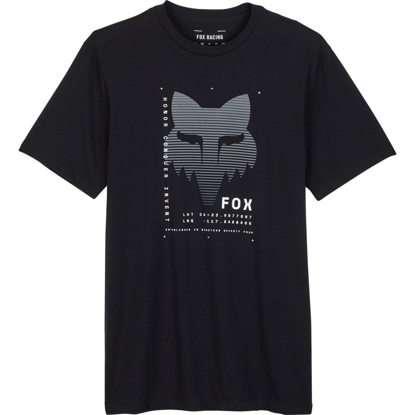 Fox Racing Dispute Short Sleeve Premium T-Shirt - Black / S