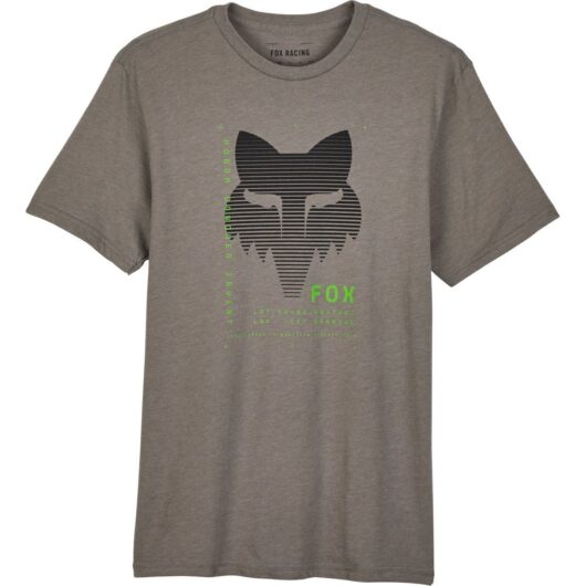 Fox Racing Dispute Short Sleeve Premium T-Shirt - Heather Graphite / S
