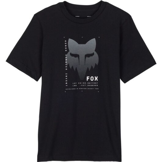 Fox Racing Dispute Youth Short Sleeve Premium T-Shirt - Black / YS