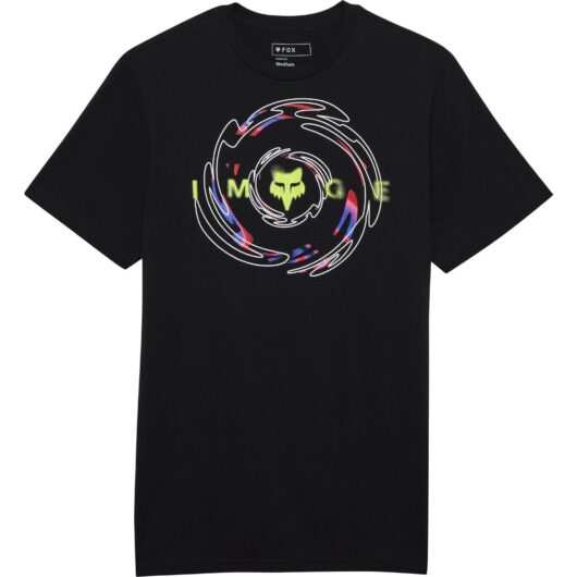 Fox Racing Energy Face Short Sleeve Premium T-Shirt - Black / S