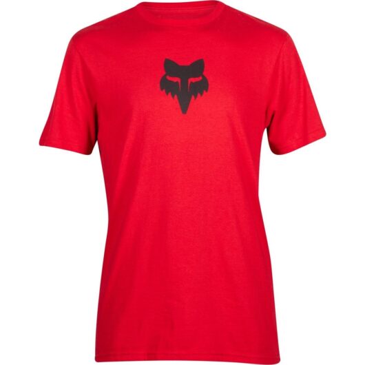 Fox Racing Fox Head Short Sleeve Premium T-Shirt - Flame Red / S