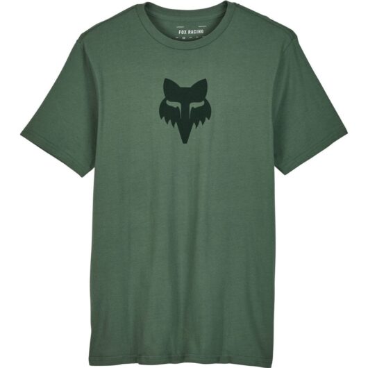 Fox Racing Fox Head Short Sleeve Premium T-Shirt - Hunter Green / S