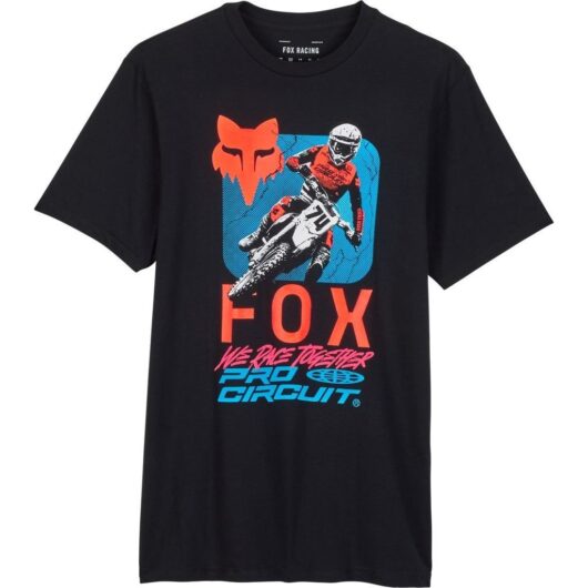 Fox Racing Pro Circuit Short Sleeve Premium T-Shirt - Black / S