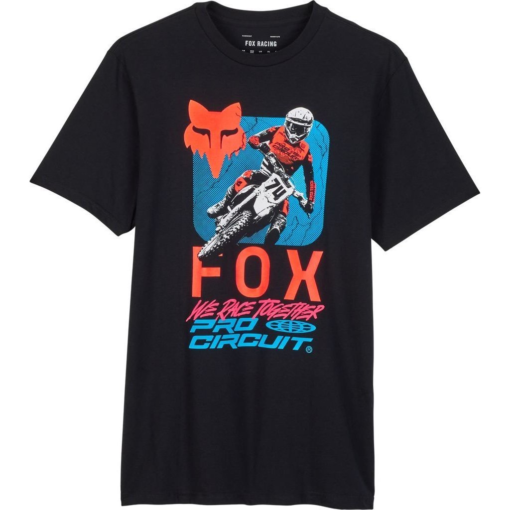 Fox Racing Pro Circuit Short Sleeve Premium T-Shirt - Black / S