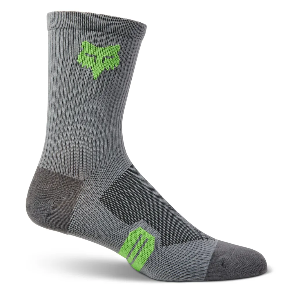 Fox Ranger Crew 6in Youth MTB Socks GunMetal
