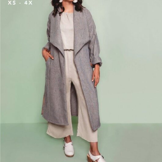 Friday Pattern Company Paper Sewing Pattern Cambria Duster