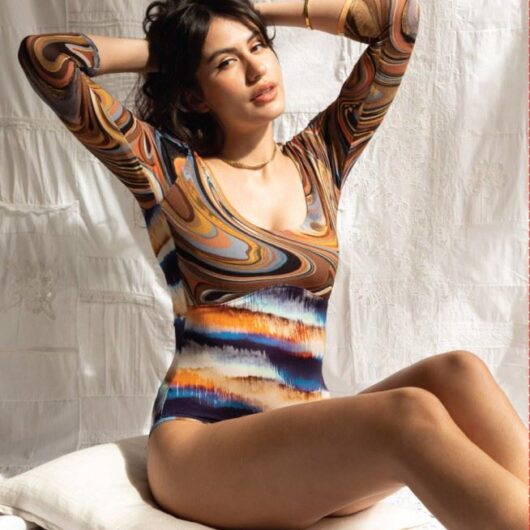 Friday Pattern Company Paper Sewing Pattern Elysian Bodysuit