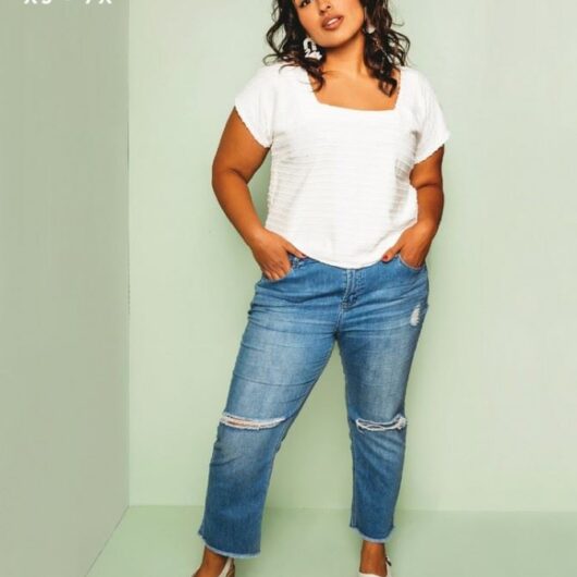Friday Pattern Company Paper Sewing Pattern Square Neck Top