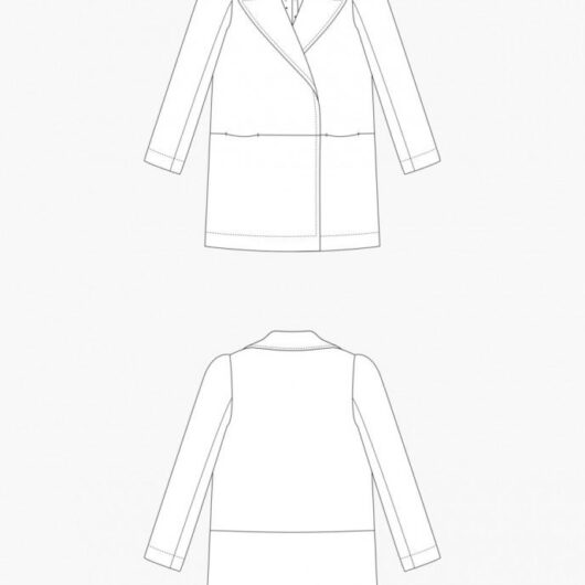 Grainline Studio Paper Sewing Pattern Yates Coat