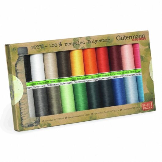 Gutermann Recycled rPET Eco Sew All Thread Set