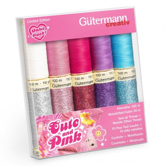 Gutermann Sew All & Metallic Thread Set