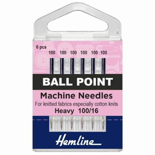 Hemline Ball Point Sewing Machine Needles