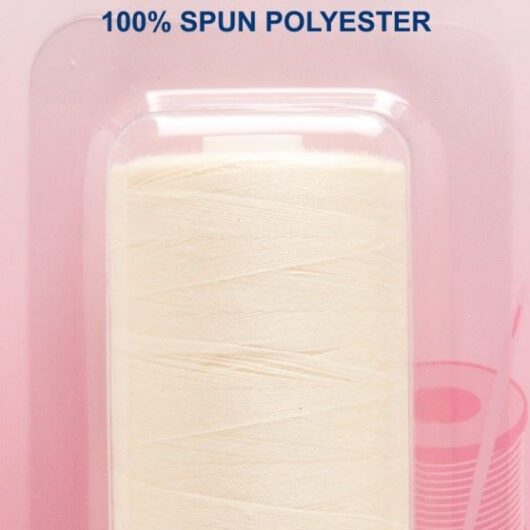 Hemline Polyester Sewing Thread Natural