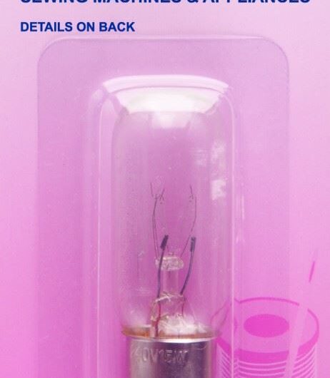 Hemline Sewing Machine Bayonet Bulb