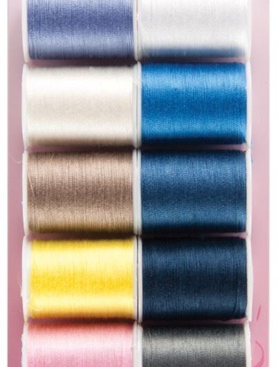 Hemline Sewing Thread Kit Assorted Colours