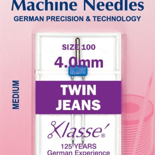 Hemline Twin Jeans Sewing Machine Needles