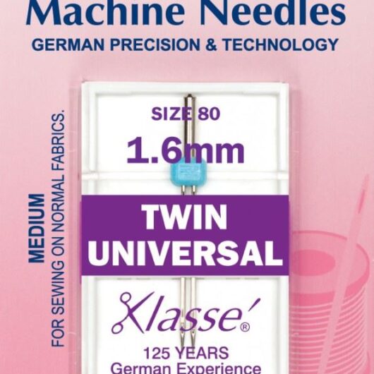 Hemline Twin Sewing Machine Needles