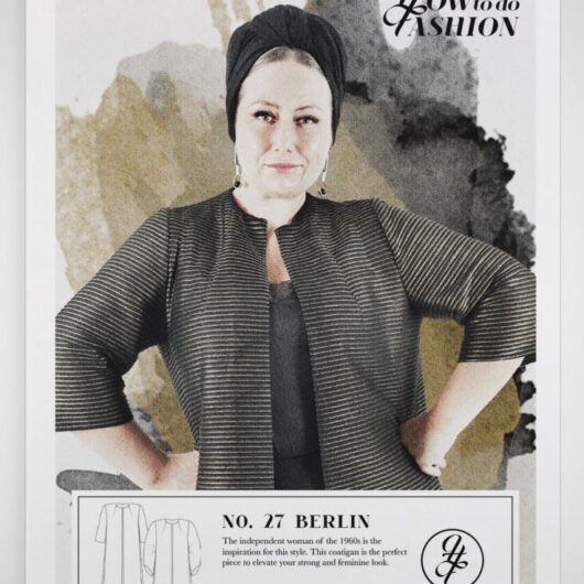 How To Do Fashion Paper Sewing Pattern Berlin Coat