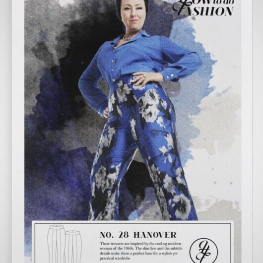 How To Do Fashion Paper Sewing Pattern Hanover Slacks