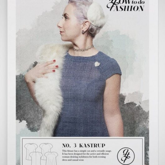 How To Do Fashion Paper Sewing Pattern Kastrup Top