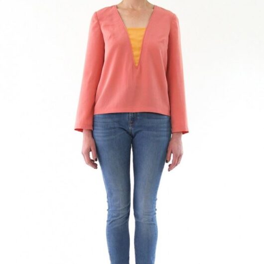 I AM Paper Sewing Pattern Flora Blouse