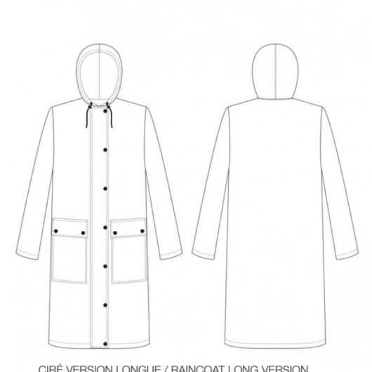 I AM Paper Sewing Pattern Jacques Raincoat