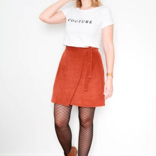 I AM Paper Sewing Pattern Julie Wrap Skirt