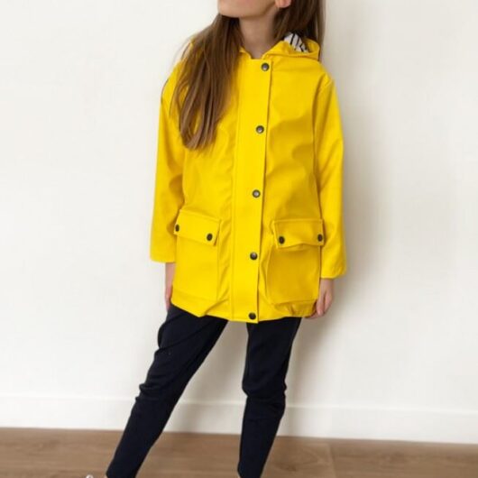 I AM Paper Sewing Pattern Kids Jacques Raincoat