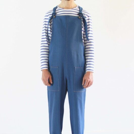 I AM Paper Sewing Pattern Mens Colibri Overalls