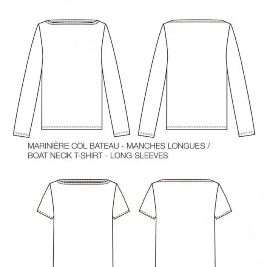 I AM Paper Sewing Pattern Milor T Shirt