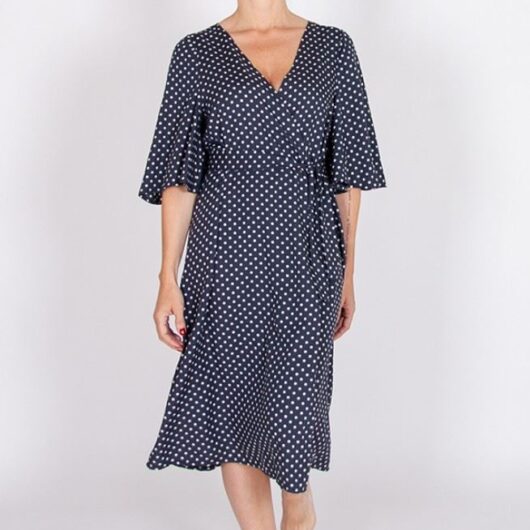 I AM Paper Sewing Pattern Octarine Wrap Dress