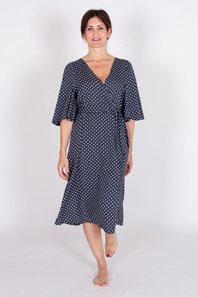 I AM Paper Sewing Pattern Octarine Wrap Dress