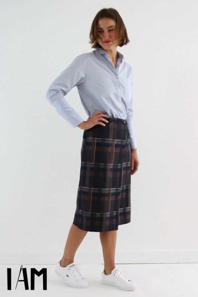 I AM Paper Sewing Pattern Perrine Skirt