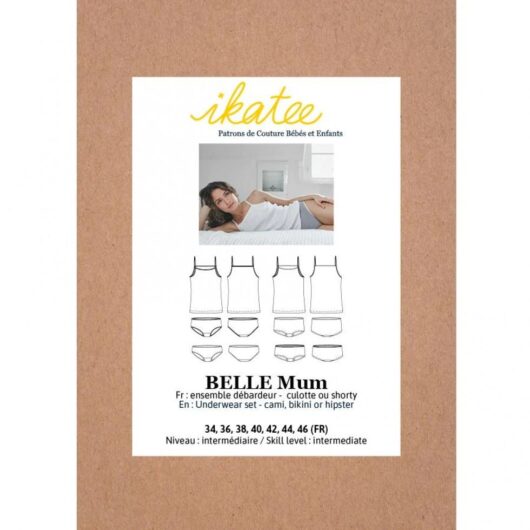 Ikatee Paper Sewing Pattern Belle Underwear